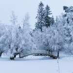 Kumlasjön i snö