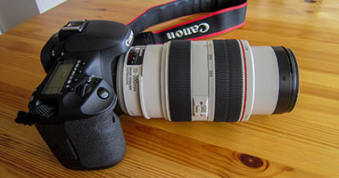 Canon 7d med 70-300mm objektiv